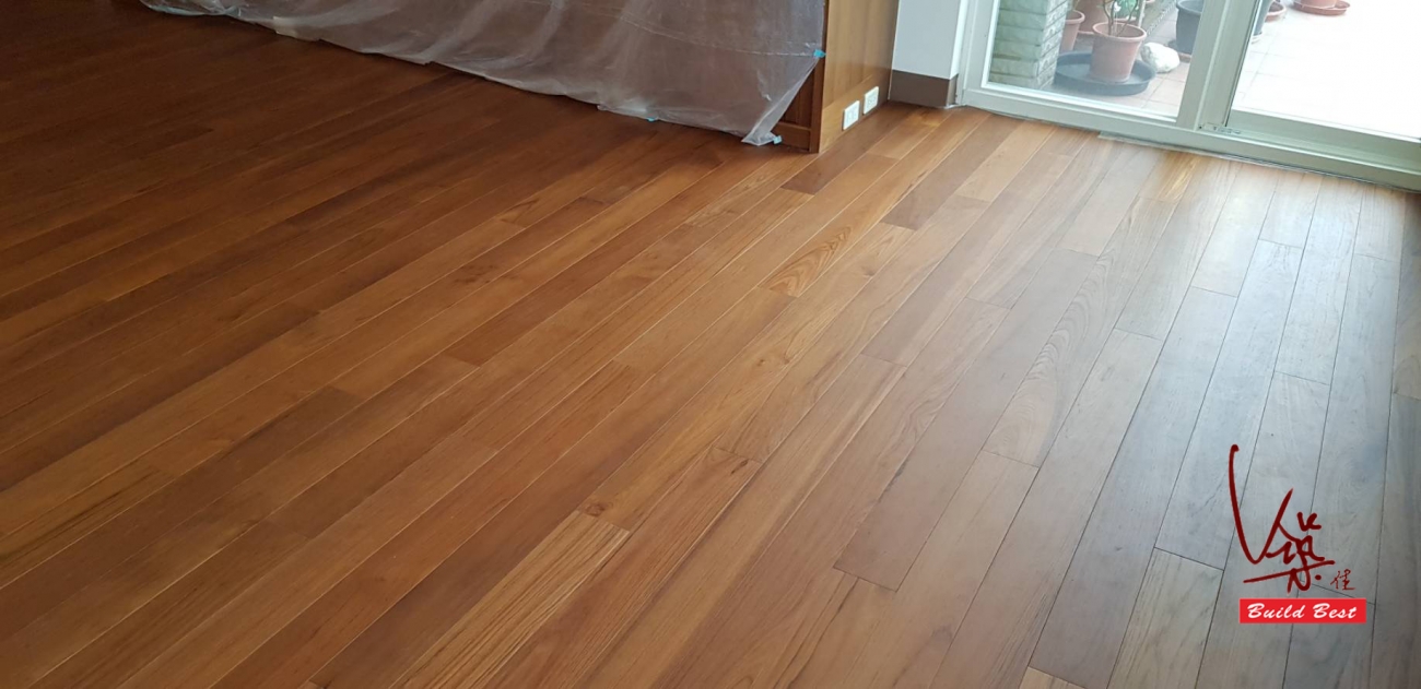 4寸6分緬甸柚木實木地板