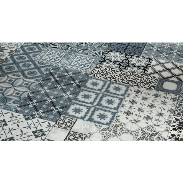 德國PARADOR-T4花磚系列-1599267法藍瓷灰磚